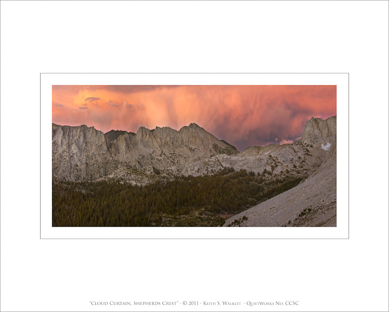 Cloud Curtain, Shepherds Crest, 2011