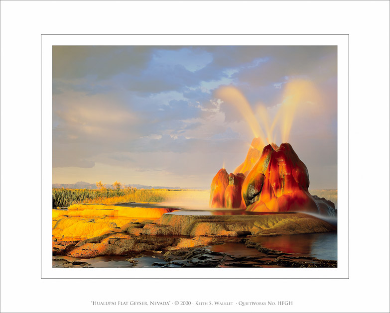 Hualupai Flat Geyser, Nevada, 2000