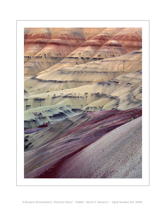 Streaked Bentonnite, Painted Hills, 2003