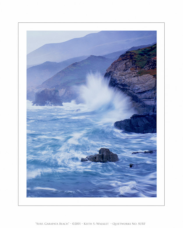 Surf, Garapata Beach, 2001