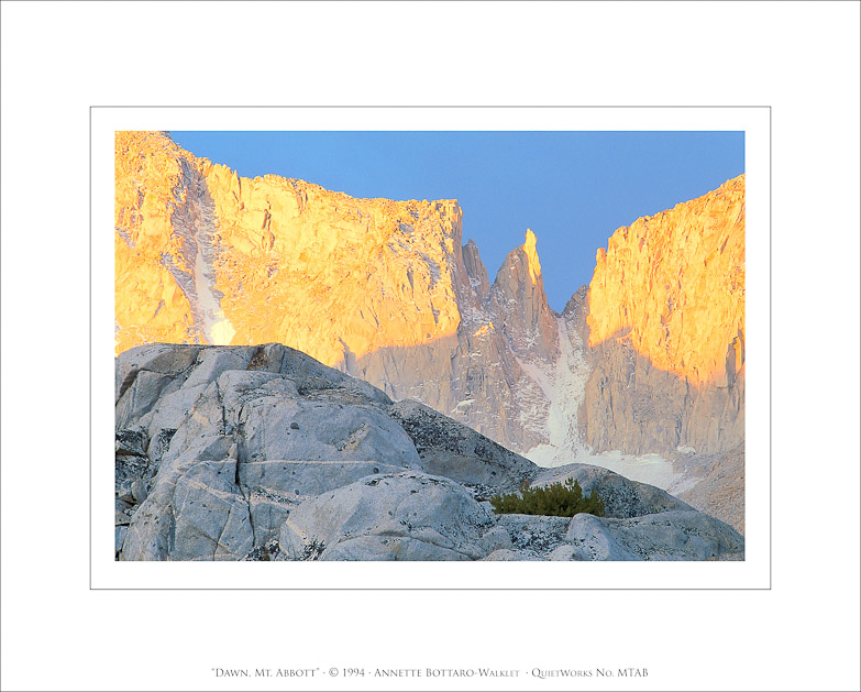 Dawn, Mt. Abbott, 1994