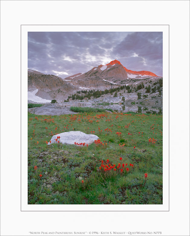North Peak and Paintbrush, Sunrise, 1996