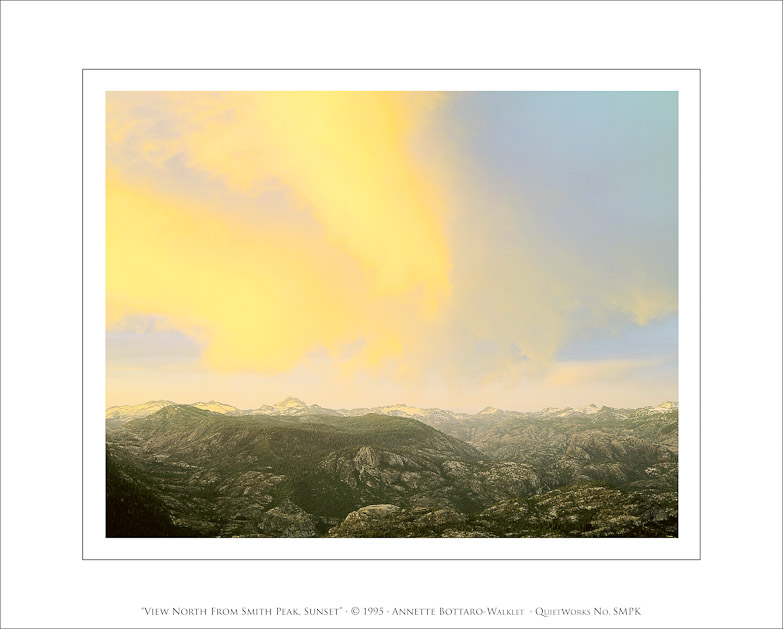 View North From Smith Peak, 1995