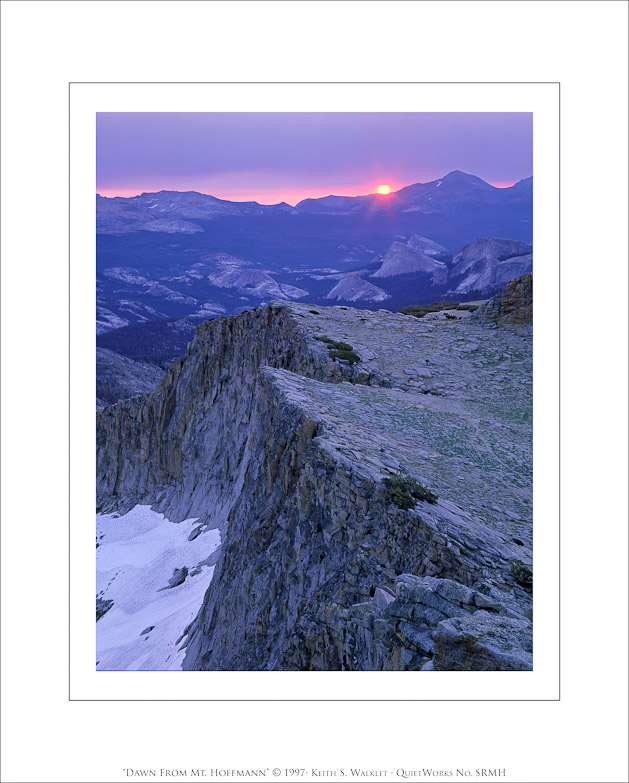 Dawn From Mt. Hoffmann, 1997