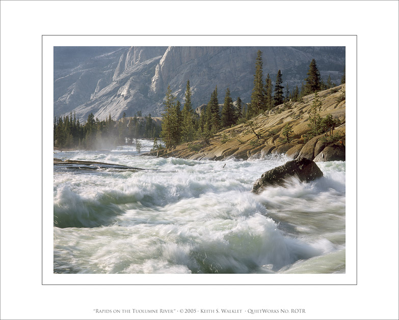 Rapids on the Tuolumne River, 2005